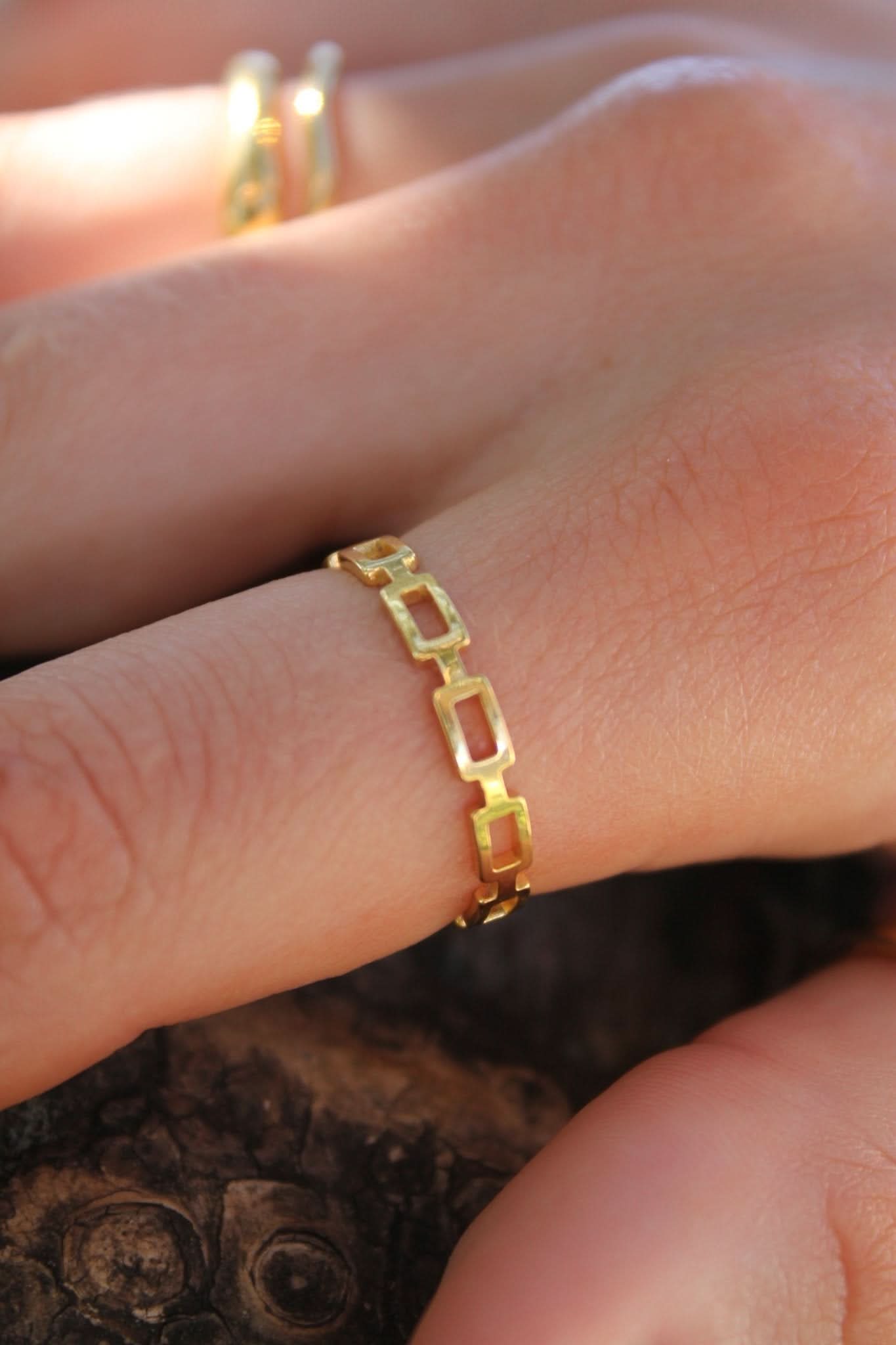 "Bellflower" Geometric Rings - Wyldflower Jewellery