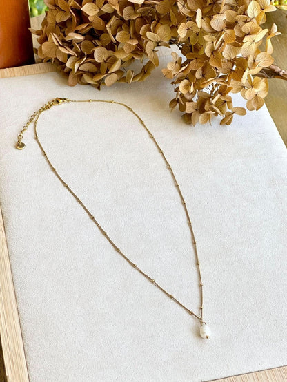 "Blossom" Pearl Necklace - Wyldflower Jewellery