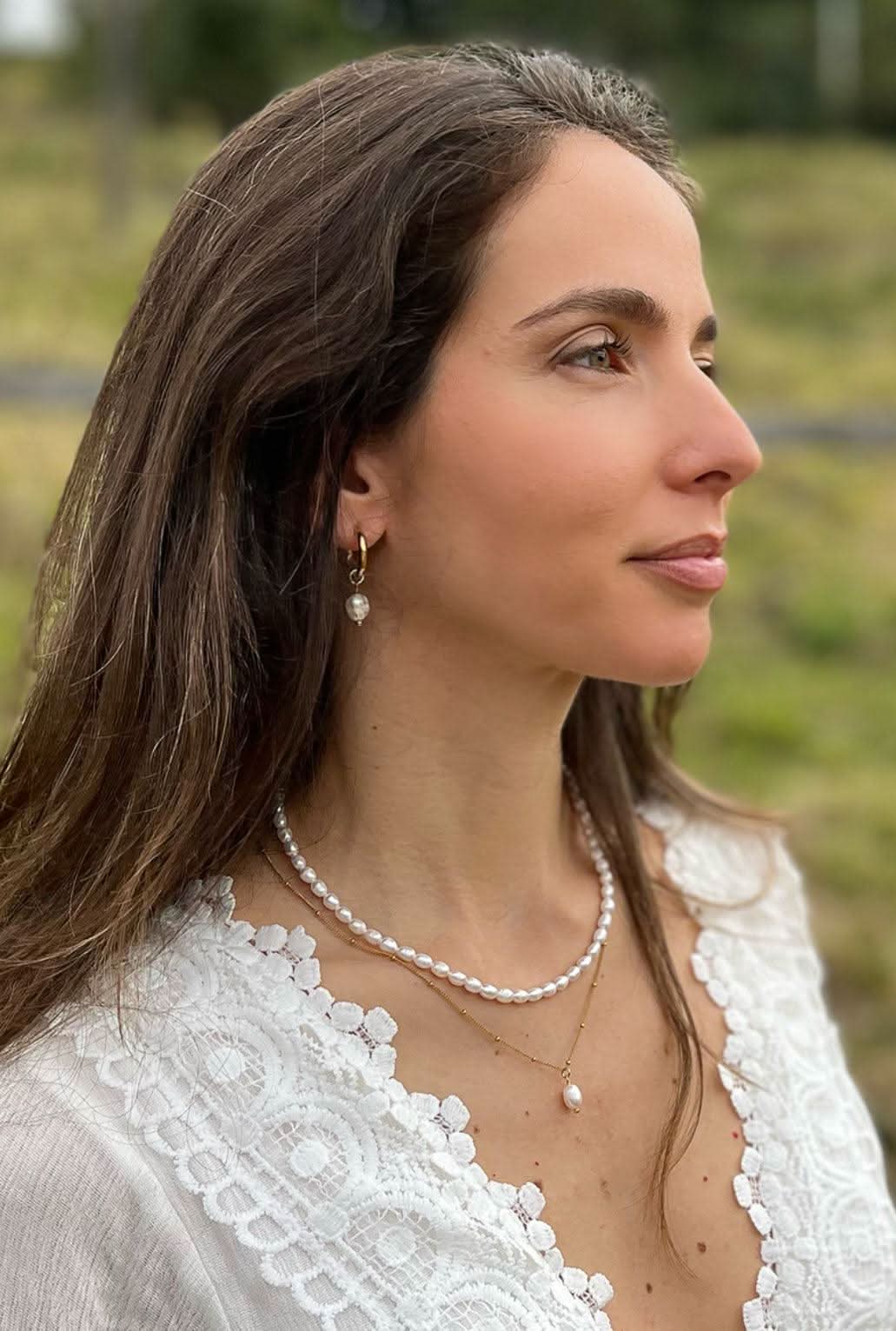 "Blossom" Pearl Necklace - Wyldflower Jewellery