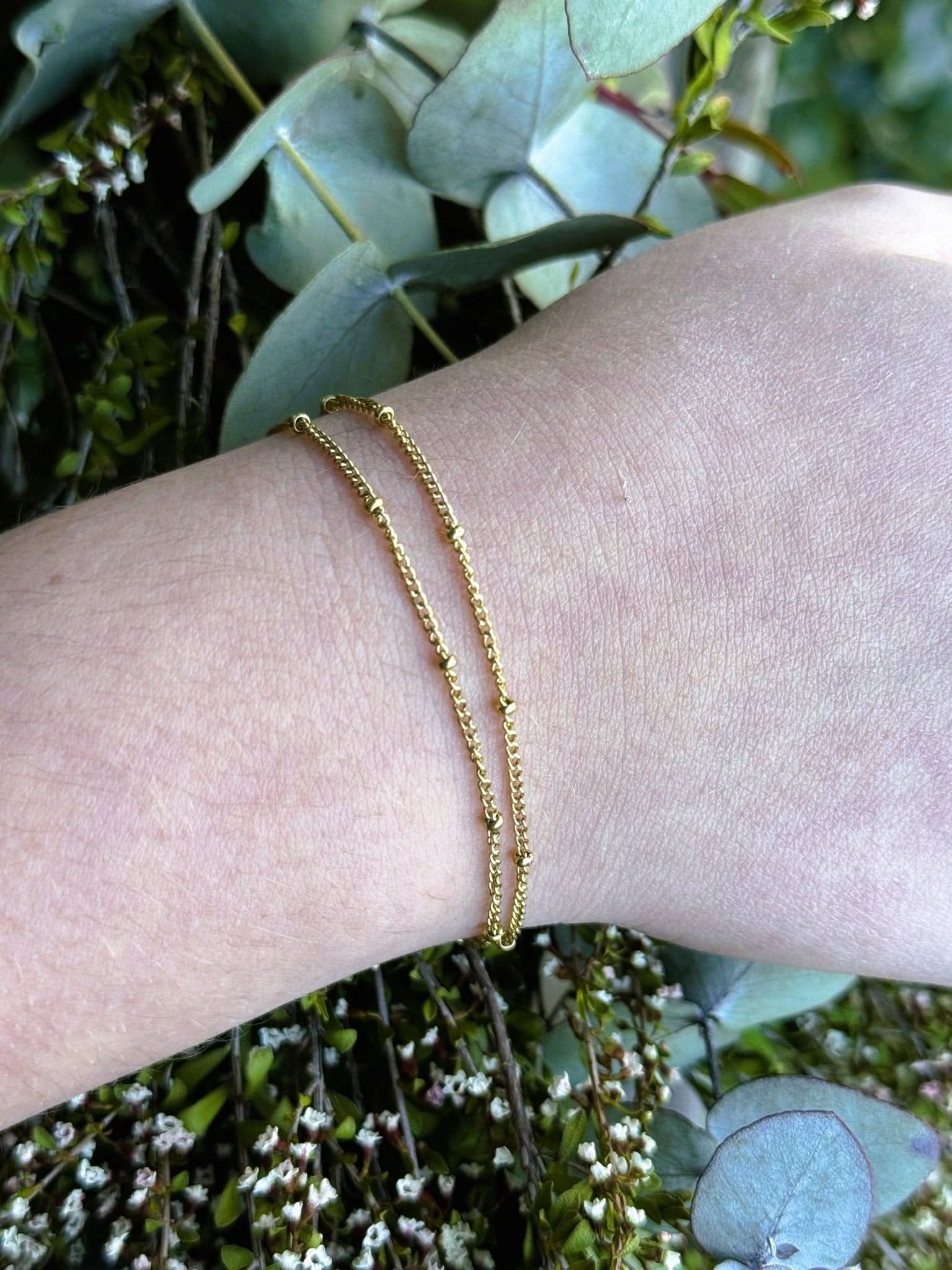 "Buttercup 2" Beaded Bracelet - Wyldflower Jewellery