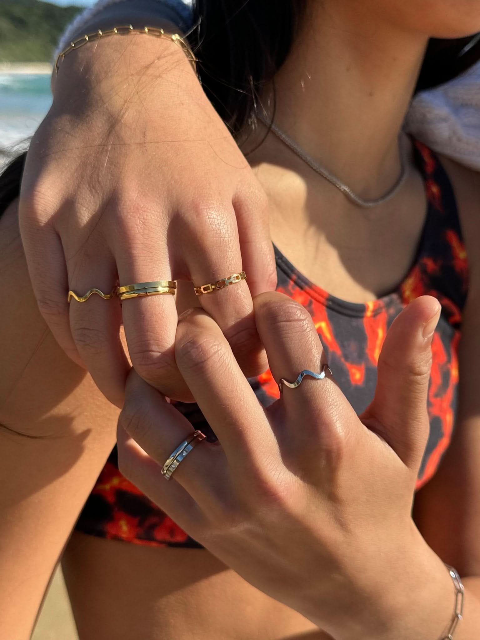 "California Poppy" Ring - Wyldflower Jewellery