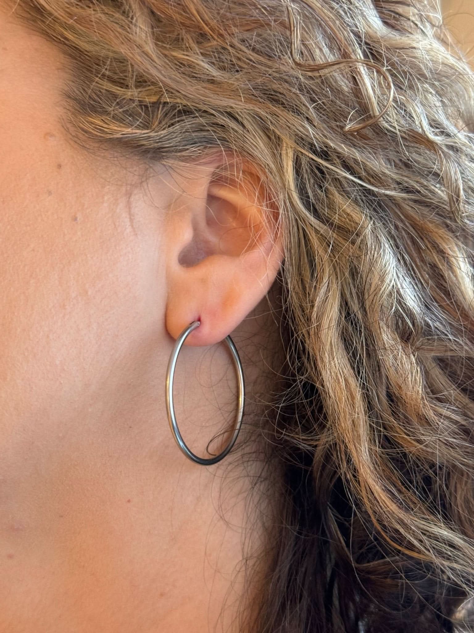 "Cosmos" Classic Hoops - Wyldflower Jewellery