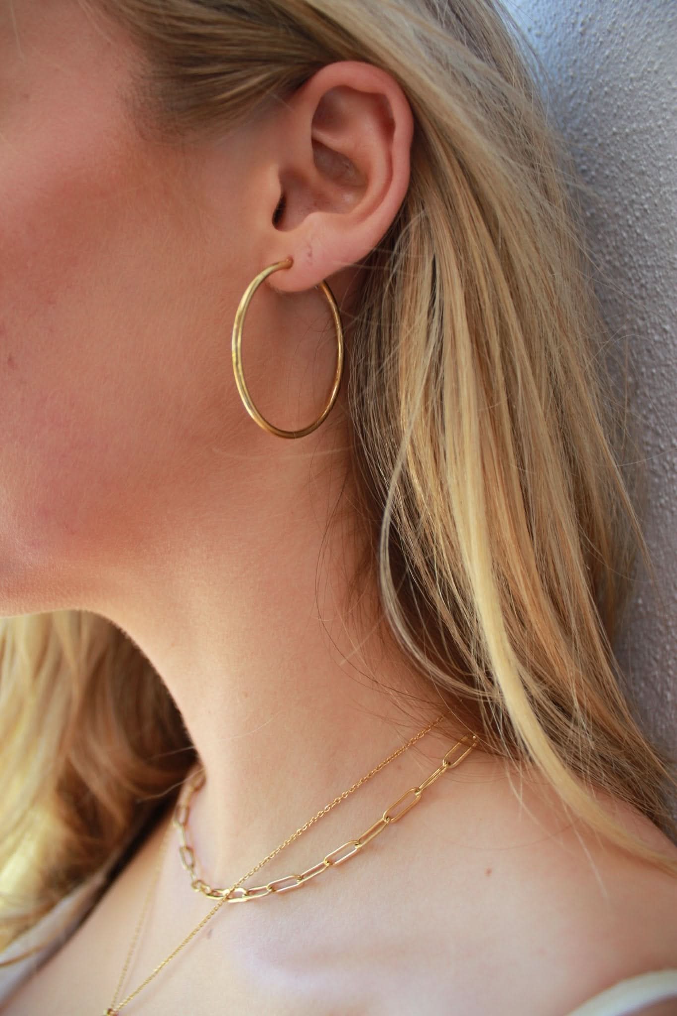 "Cosmos" Classic Hoops - Wyldflower Jewellery