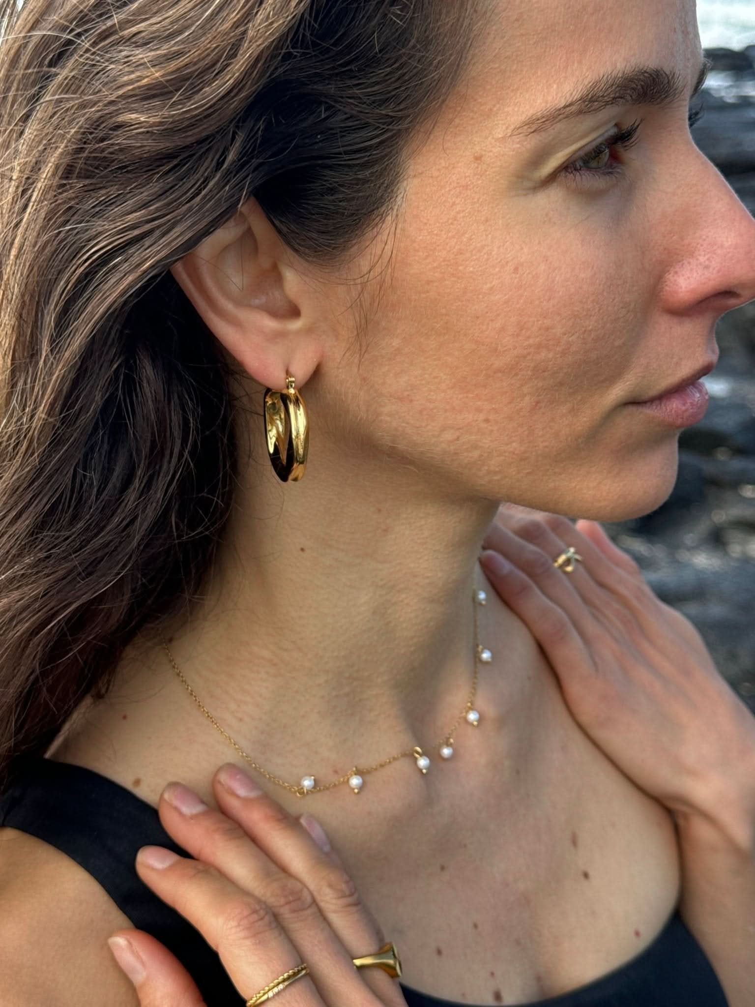 "Daphne Odora" Pearl Necklace - Wyldflower Jewellery