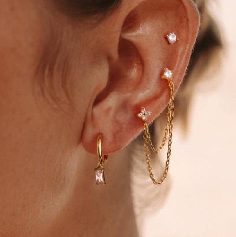 "Lily" Helix Earring