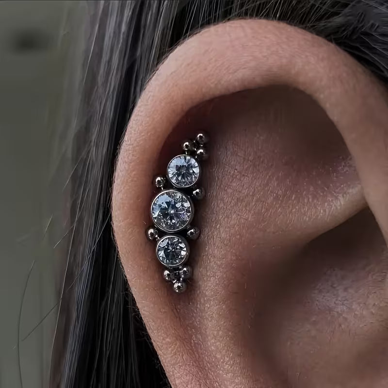 "Violet" Helix Earring