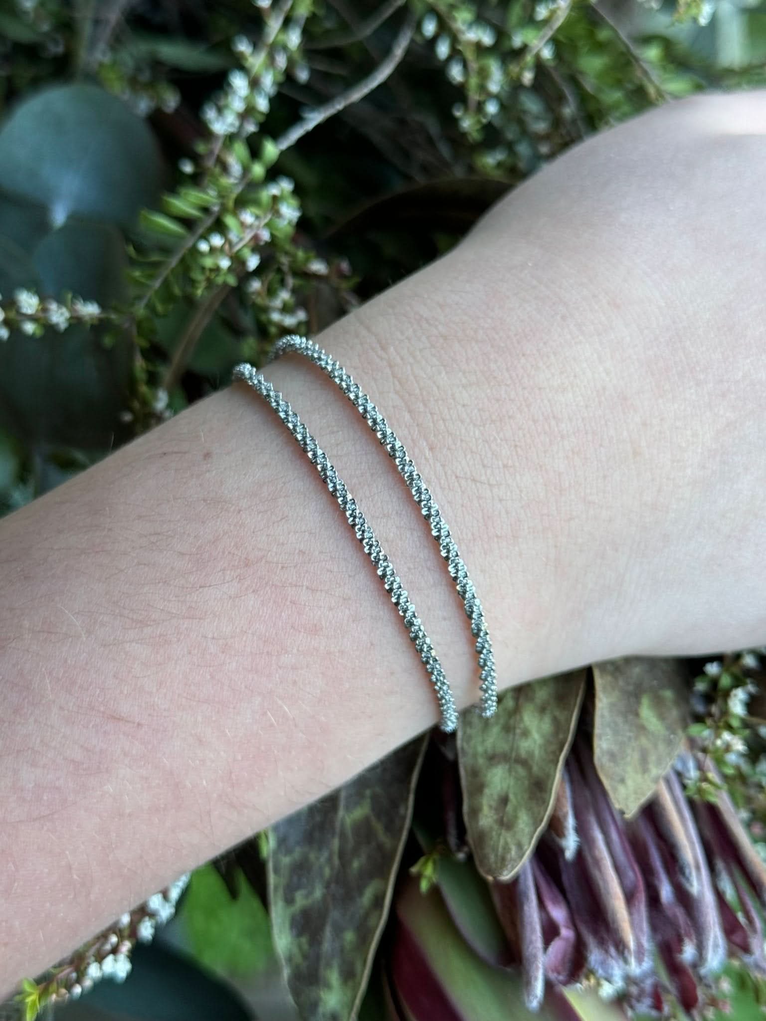 "Hemlock" Sparkle Bracelet - Wyldflower Jewellery