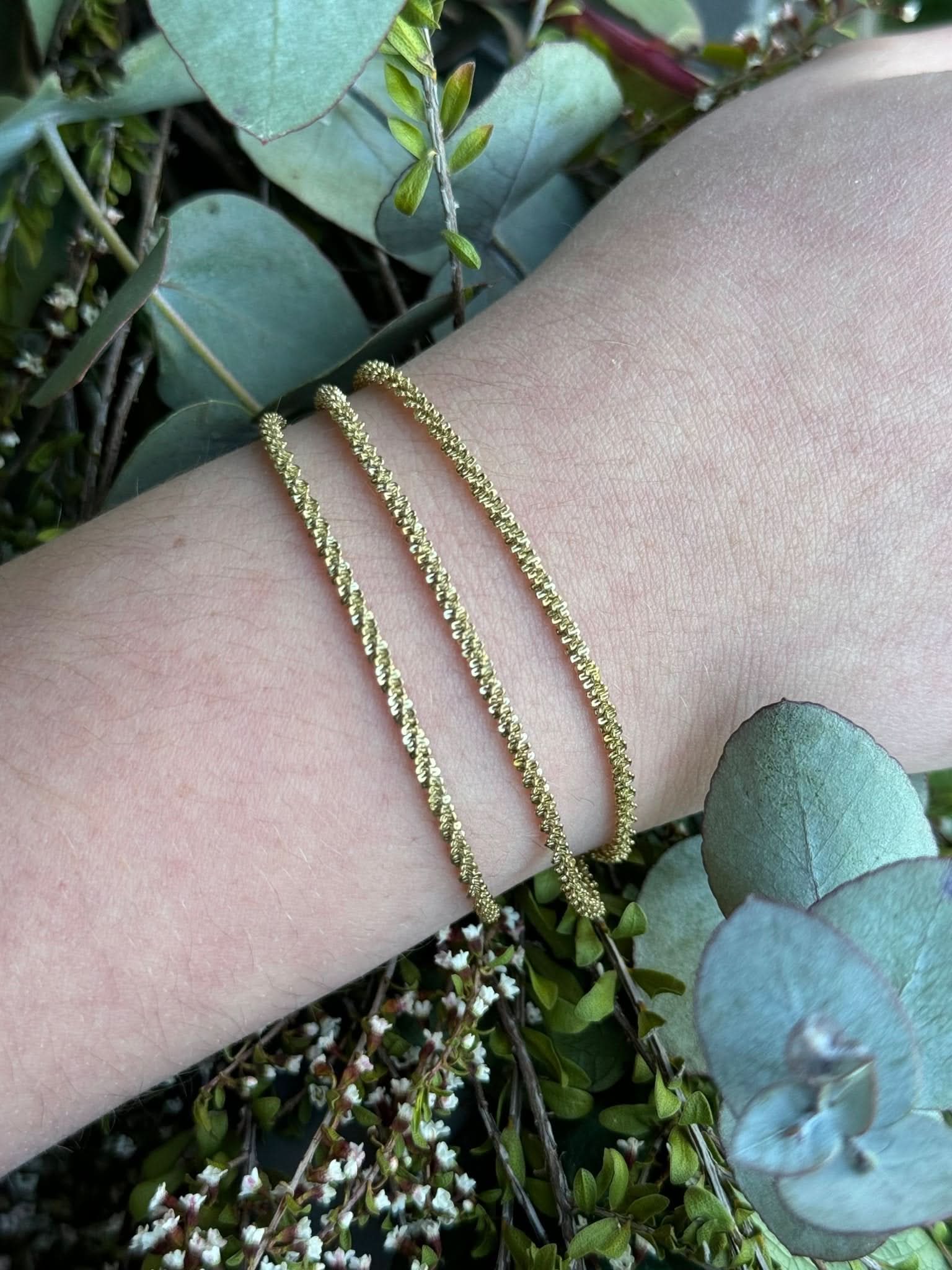 "Hemlock" Sparkle Bracelet - Wyldflower Jewellery