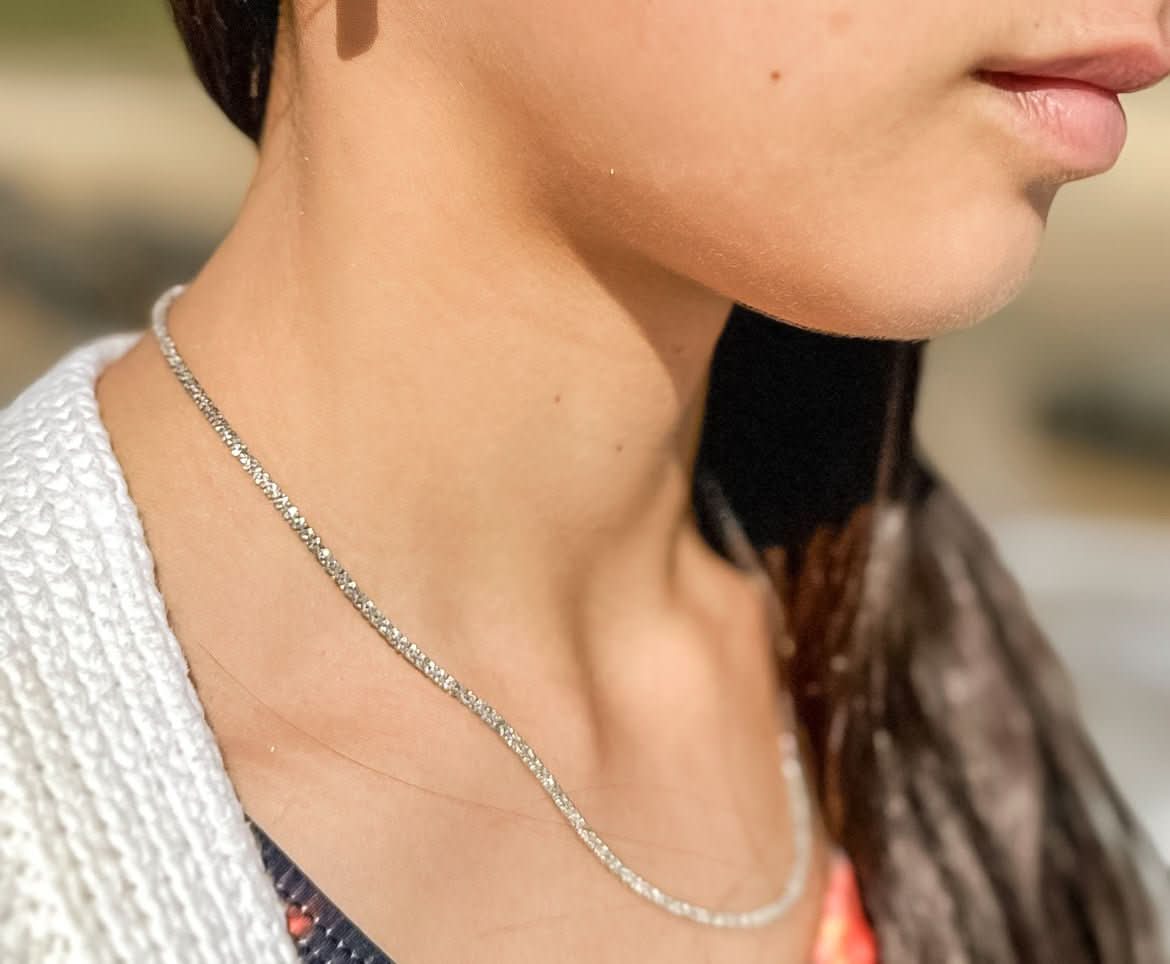 "Hemlock" Sparkle Necklace - Wyldflower Jewellery