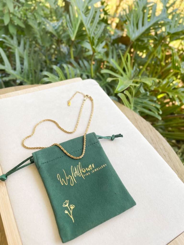 "Hemlock" Sparkle Necklace - Wyldflower Jewellery