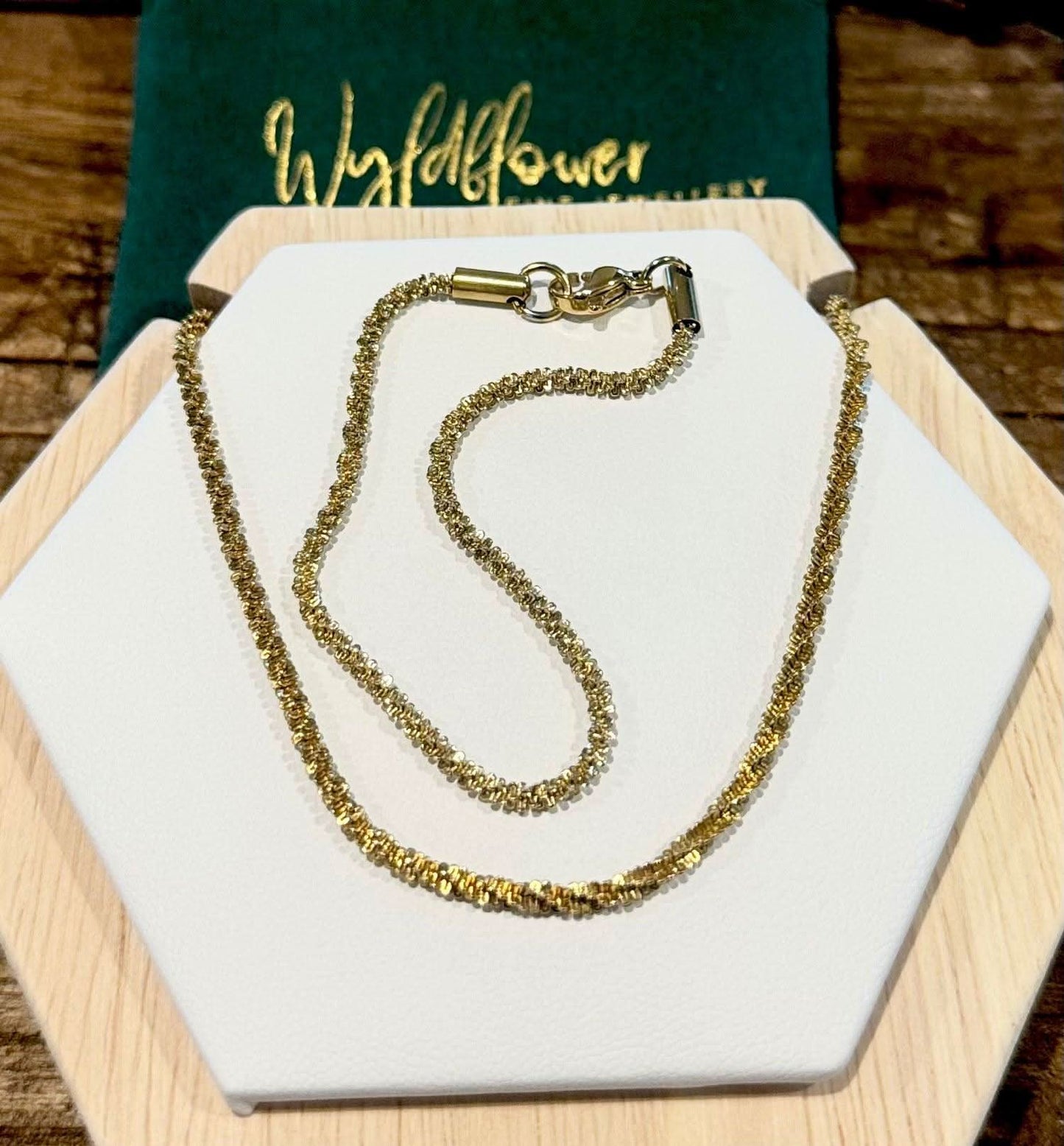 "Hemlock" Sparkle Necklace - Wyldflower Jewellery