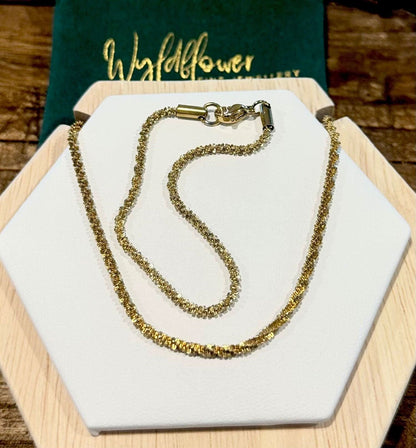 "Hemlock" Sparkle Necklace - Wyldflower Jewellery