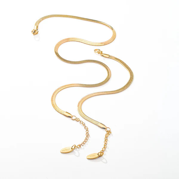 "Wattle" Herringbone Necklace