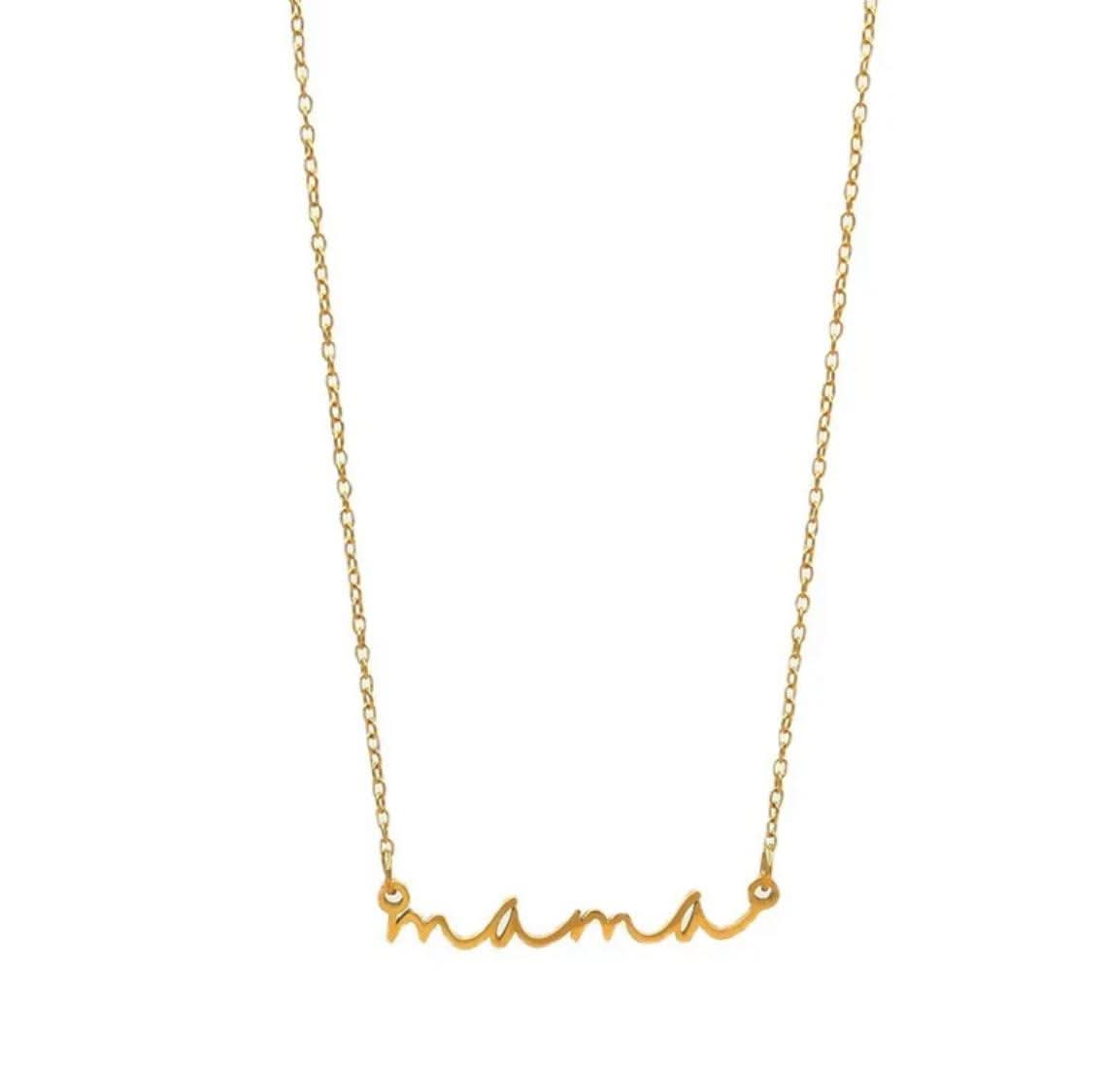 "Mama" Pendant Necklace - Wyldflower Jewellery