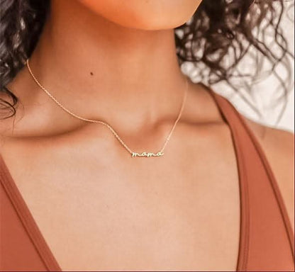 "Mama" Pendant Necklace - Wyldflower Jewellery
