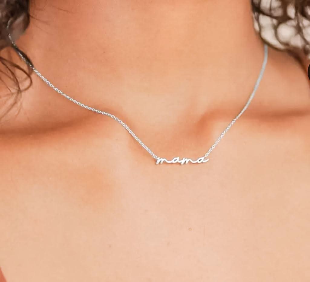 "Mama" Pendant Necklace - Wyldflower Jewellery