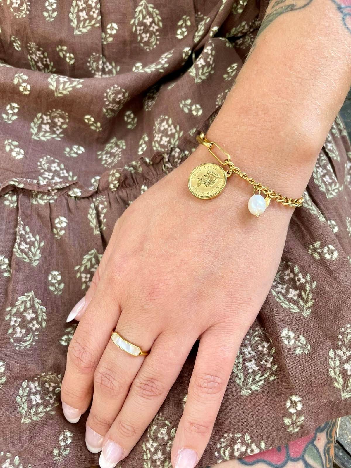 "Oleander" Bracelet - Wyldflower Jewellery