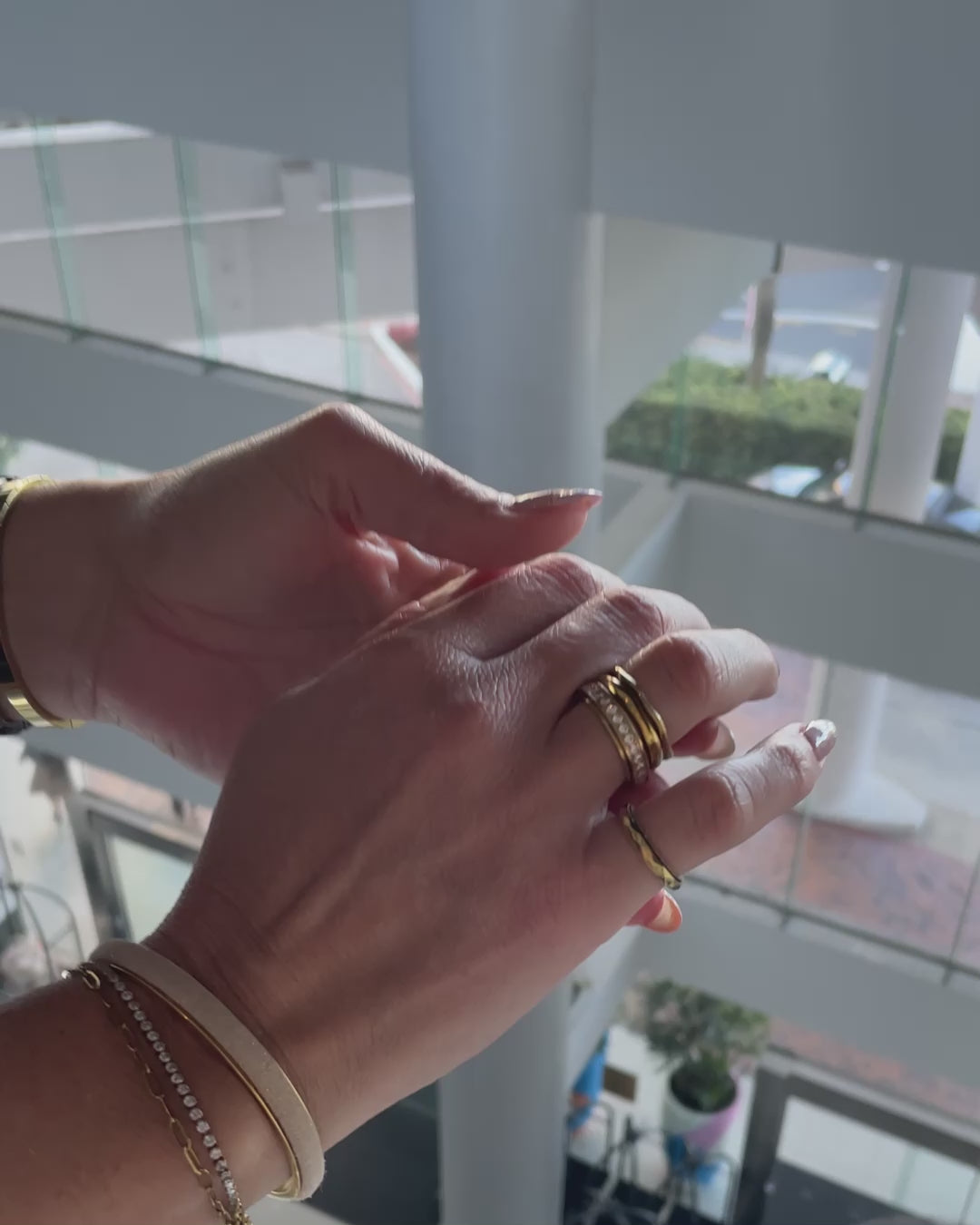 "Starlight" Fidget Ring