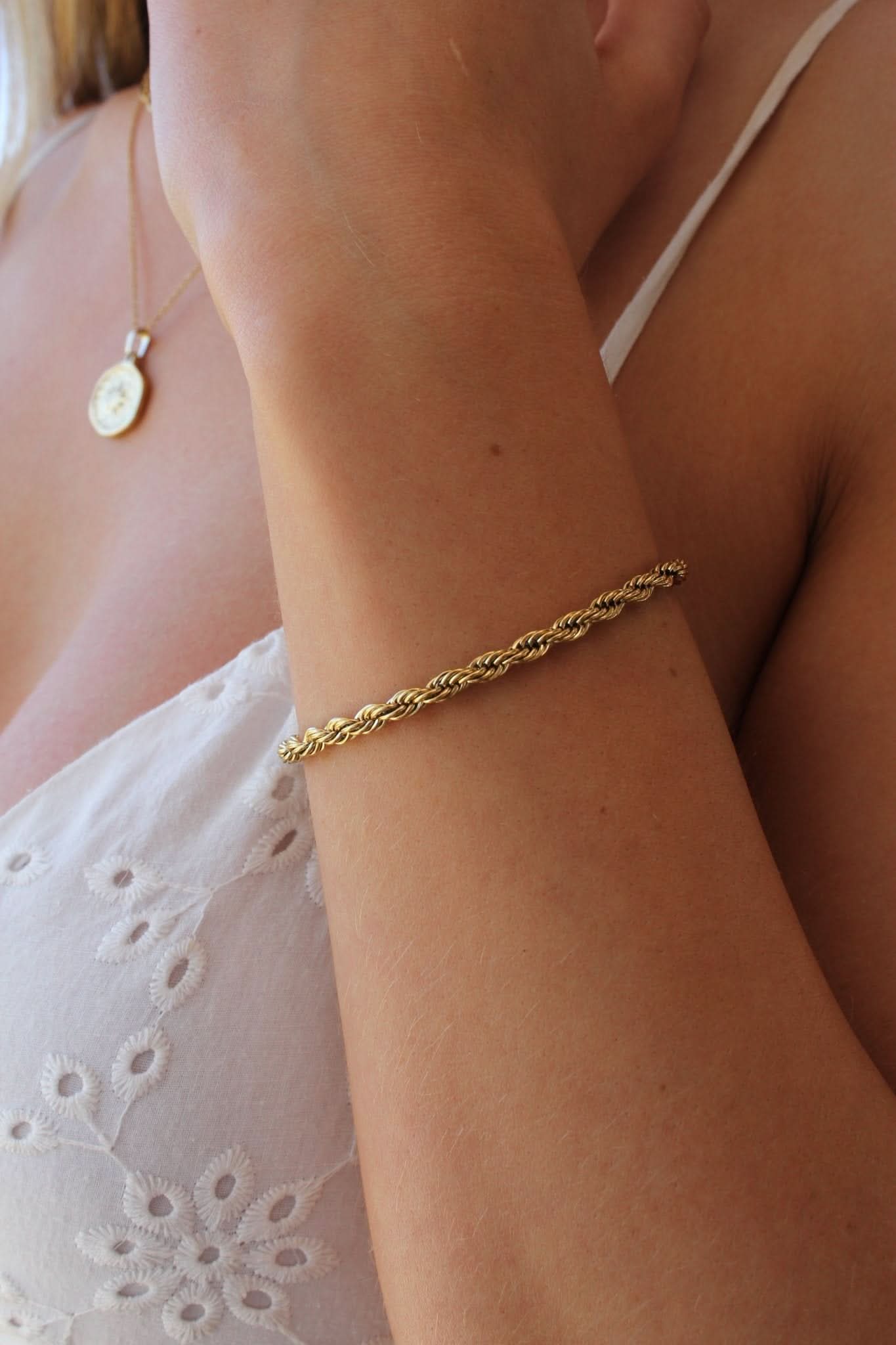 "Primrose" Twisted Bracelet - Wyldflower Jewellery