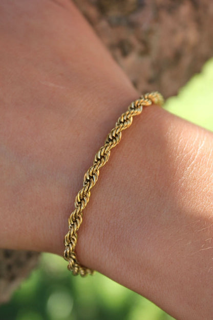 "Primrose" Twisted Bracelet - Wyldflower Jewellery