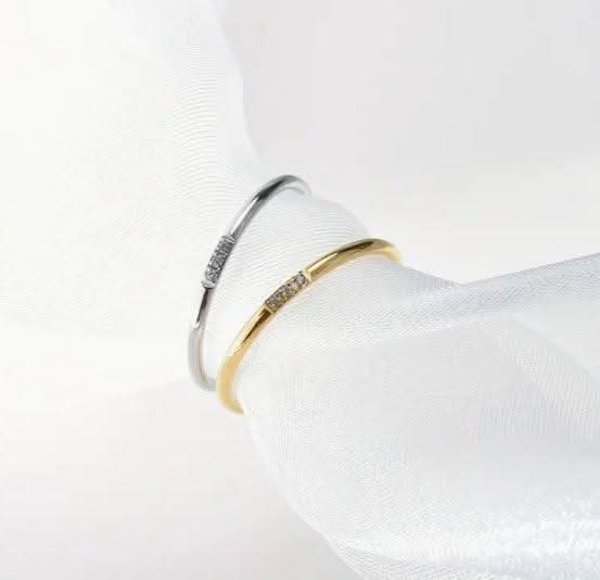 "Shasta Daisy" Diamanté Ring - Wyldflower Jewellery