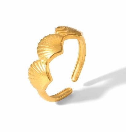 Blue Lotus ~ Adjustable Ring