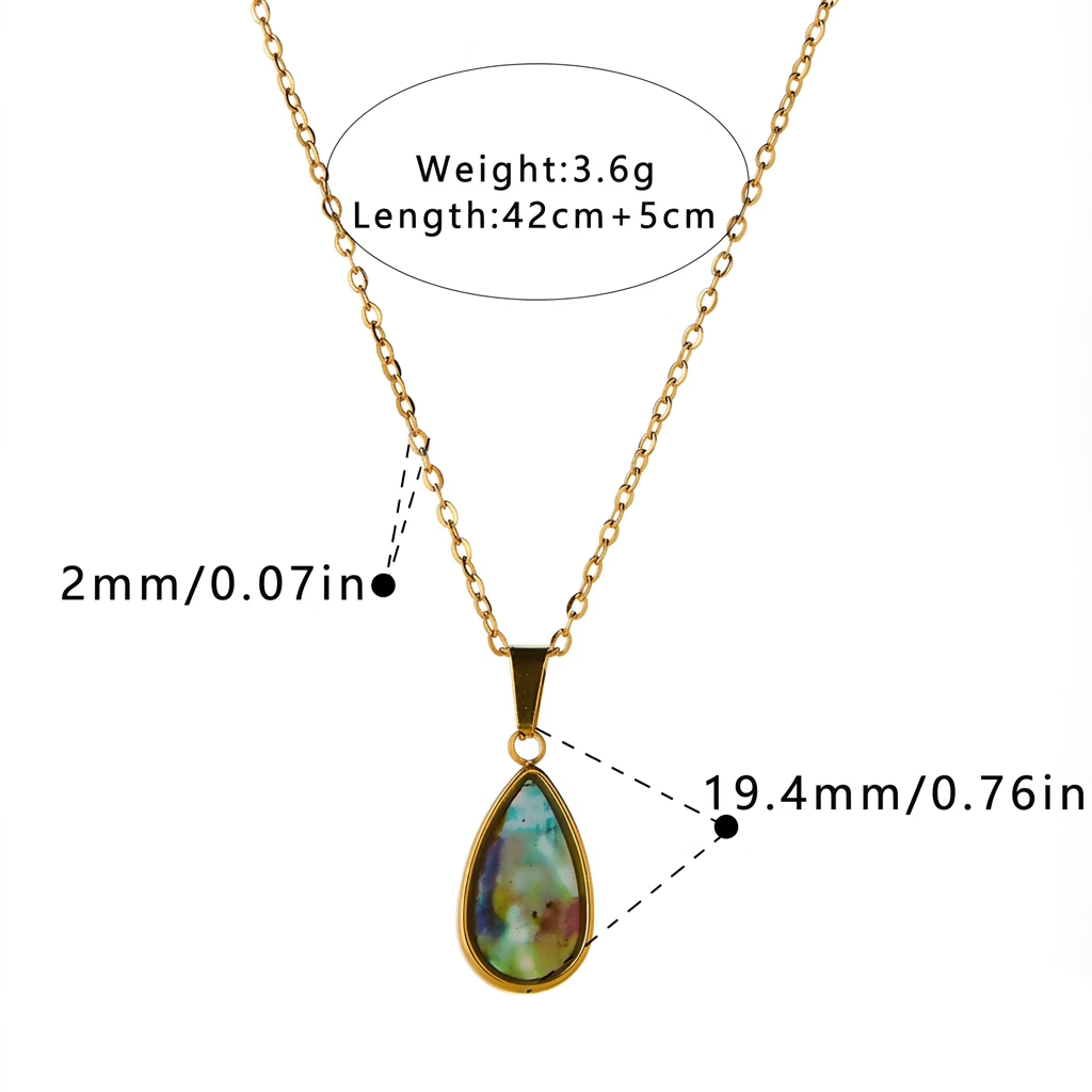 Delphinium Necklace