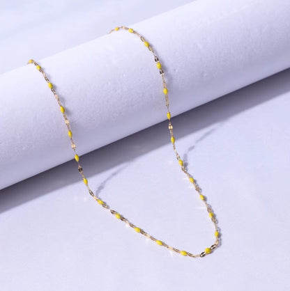 "Arizonia Poppy" Bohemian  Necklace